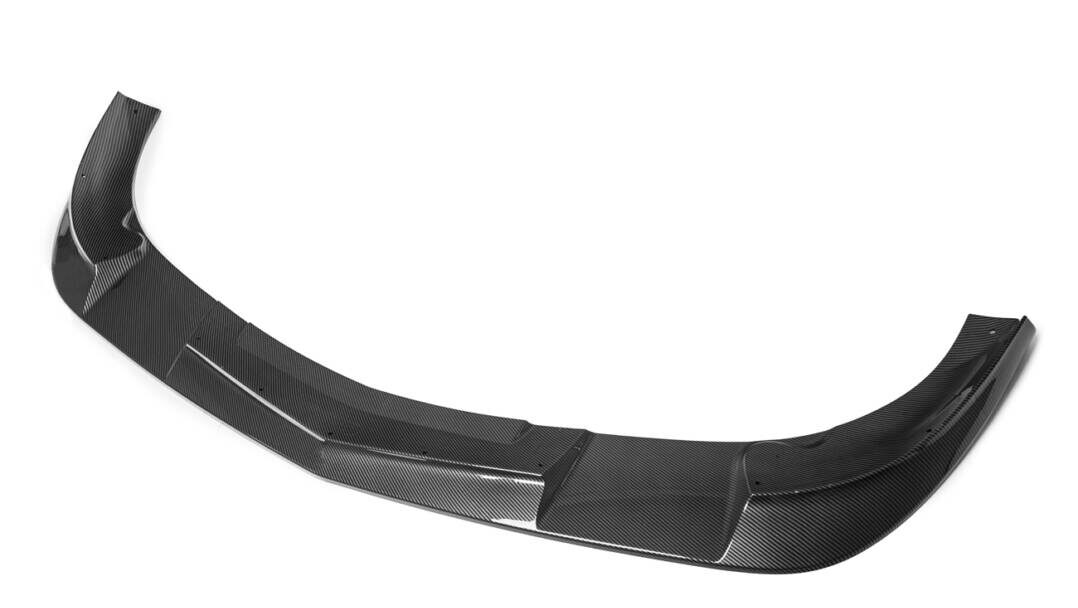 EOS 2005-2013 Chevrolet Corvette C6 Base Hydro-Dipped Carbon Fiber ZR1 Extended Front Splitter Lip