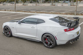 EOS 2016-2021 Chevrolet Camaro | ZL1 Style Carbon Fiber Front Lip Side Skirts & 1LE Rear High Wing - Image 2