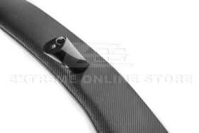 EOS 2020-2024 Chevrolet Corvette C8 Carbon Fiber Wickerbill Rear Spoiler High Wing - Image 6