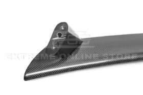 EOS 2020-2024 Chevrolet Corvette C8 Carbon Fiber Wickerbill Rear Spoiler High Wing - Image 7