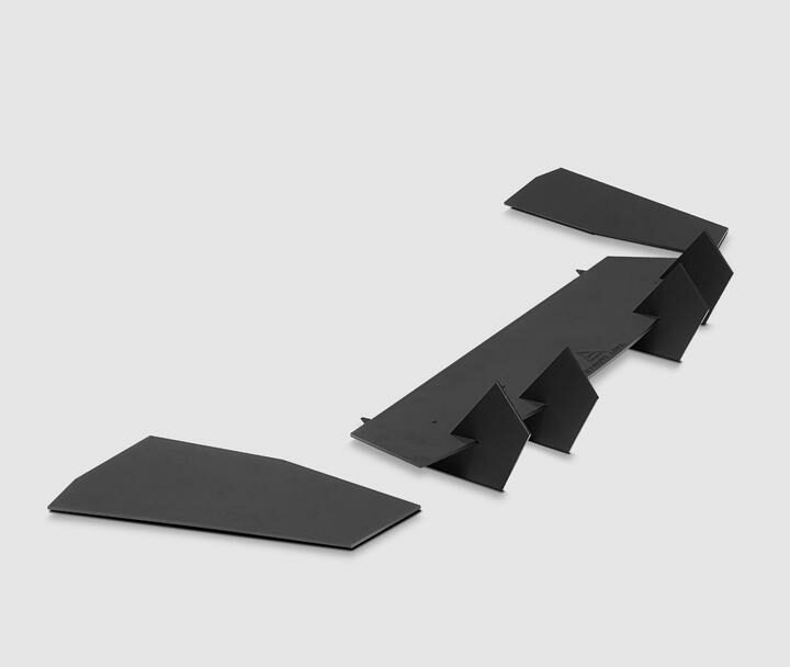 Street Aero 2016-2020 Ford Mustang GT350 Rear Diffuser