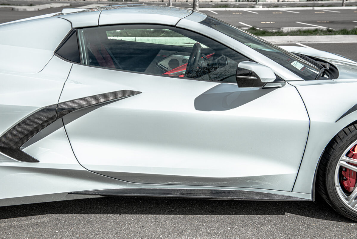 EOS 2020-2024 Chevrolet Corvette C8 Carbon Fiber 5VM Appearance Package ...