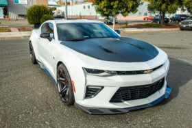 EOS 2016-2018 Chevrolet Camaro RS | ZL1 Style Carbon Fiber Front Splitter Lip & Side Skirts - Image 3
