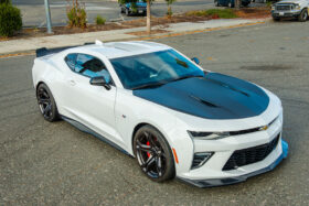 EOS 2016-2018 Chevrolet Camaro RS | ZL1 Style Carbon Fiber Front Splitter Lip & Side Skirts - Image 1