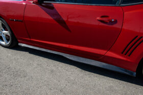 Extreme Online Store EOS Camaro SS ZL1 Conversion Carbon Fiber Front Splitter & Side Skirts for Camaro - Image 5