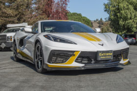 EOS 2020-2024 Chevrolet Corvette C8 Black Side Intake Mesh Inserts - Image 3