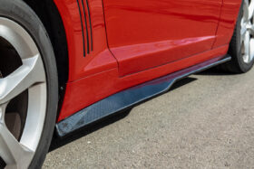 Extreme Online Store EOS Camaro SS ZL1 Conversion Carbon Fiber Front Splitter & Side Skirts for Camaro - Image 4