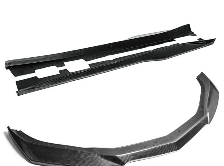 EOS 2016-2018 Chevrolet Camaro RS | ZL1 Style Carbon Fiber Front Splitter Lip & Side Skirts