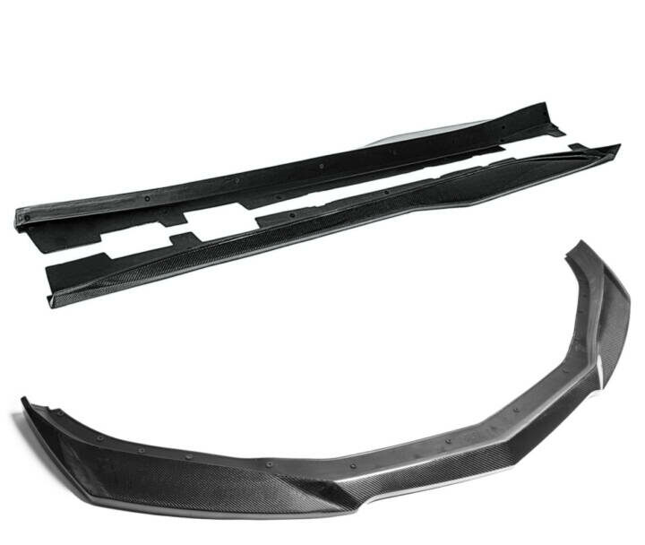 EOS 2016-2018 Chevrolet Camaro RS | ZL1 Style Carbon Fiber Front Splitter Lip & Side Skirts