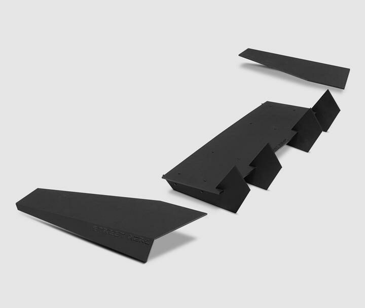 Street Aero 2015-2021 Dodge Charger GT/SRT/Scat Pack Rear Diffuser