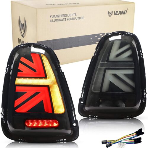 Vland 2007-2013 BMW Mini R-Series R55/R56/R58 Smoked Taillights