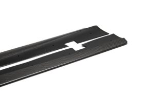 Anderson Composites 2020-2021 Dodge Charger Hellcat Widebody Carbon Fiber Rocker Panel Side Skirt Splitters - Image 2