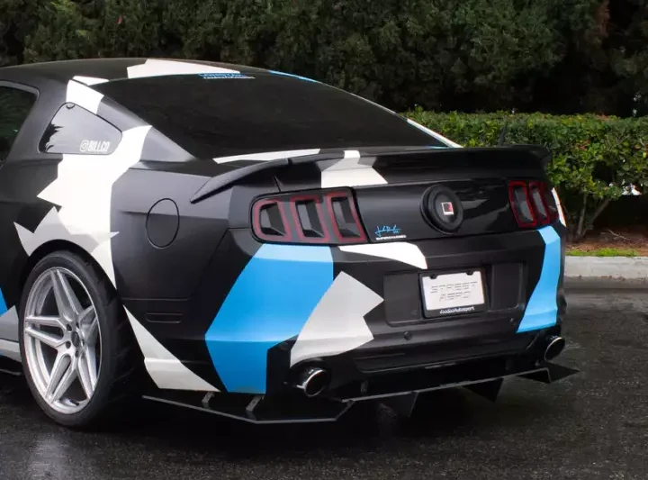 Street Aero 2013-2014 Ford Mustang Rear Diffuser