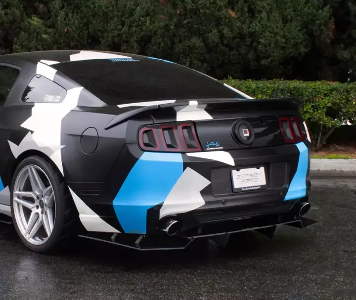 Street Aero 2013-2014 Ford Mustang Rear Diffuser