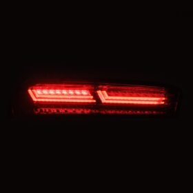 AlphaRex 2016-2018 Chevrolet Camaro PRO-Series LED Jet Black Rear Tail Lights - Image 2