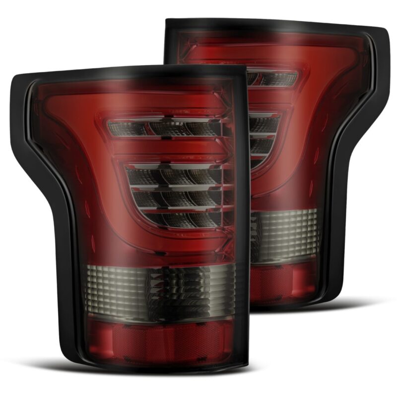 AlphaRex 2015-2020 Ford F-150 PRO-Series LED Red Smoke Rear Tail Lights