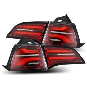 AlphaRex Model 3 / Model Y PRO-Series LED Red Rear Tail Lights for Tesla Model Y