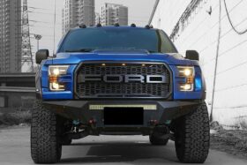 AlphaRex 2015-2020 Ford F-150 / Raptor LUXX-Series LED Projector Black Headlights - Image 3