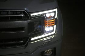 AlphaRex 2018-2020 Ford F-150 NOVA-Series LED Projector Alpha Black Headlights - Image 5