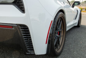 EOS 2014-2019 Chevrolet Corvette C7 XL Extended Rear Splash Guards - Primer Black - image 2