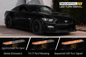Diode Dynamics Mustang Clear Sequential LED Turn Signals (Pair) (USDM) for S650 Mustang - Image 2