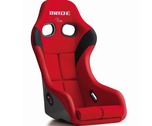 Bride ZETA IV Red / Aramid Black Carbon Shell Fixed Bucket Seat
