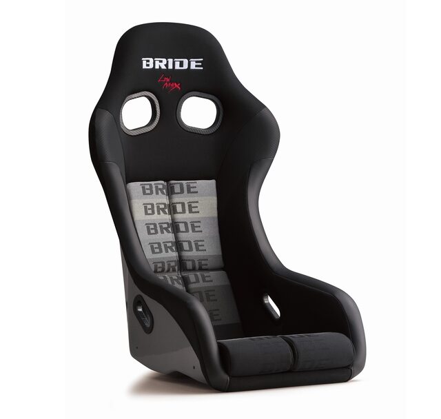 Bride ZETA IV Black Gradation Logo / Aramid Black Carbon Shell Fixed Bucket Seat