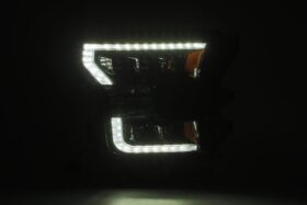 AlphaRex 2015-2020 Ford F-150 / Raptor NOVA-Series LED Projector Chrome Headlights - Image 4