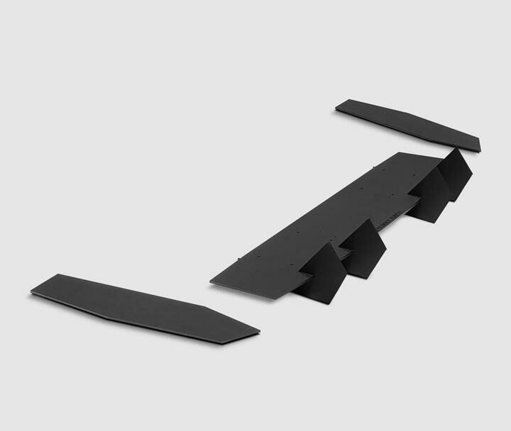 Street Aero 2013-2014 Ford Mustang V2 Rear Diffuser