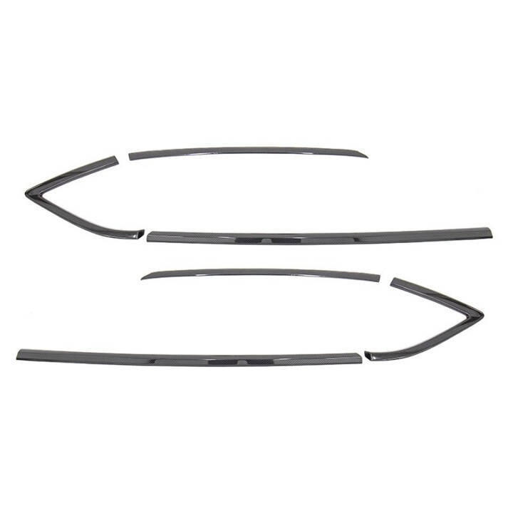 OLM 2020-2022 Toyota Supra LE Carbon Fiber Door Molding 6PC Covers