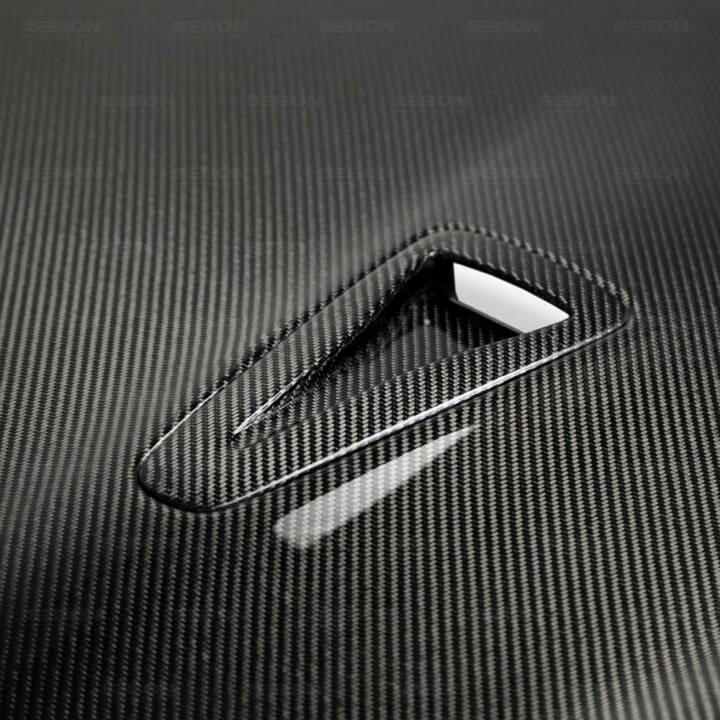 Seibon Carbon 2017-2021 Nissan GT-R R35 OEM-Style Carbon Fiber Hood - Image 3