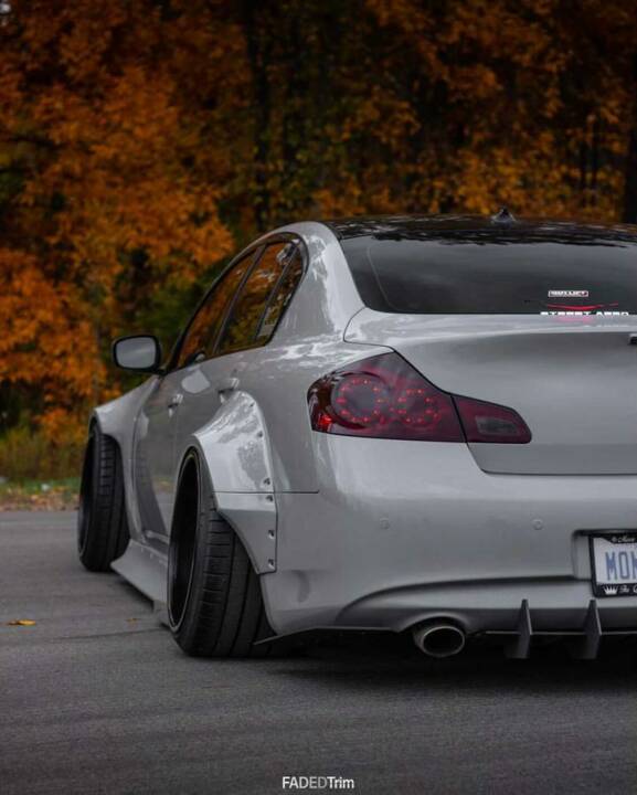 Street Aero 2009-2013 Infiniti G37 Sedan Rear Diffuser - Function