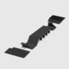 infiniti g37 coupe reardiffuser sidefins 1