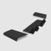 infiniti q60 s reardiffuser sidefins 1 720x
