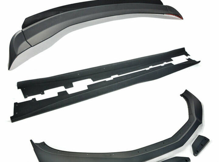 EOS 2019-2021 Chevrolet Camaro | ZL1 1LE Track Style Front Splitter Lip Rear Spoiler & Side Skirts