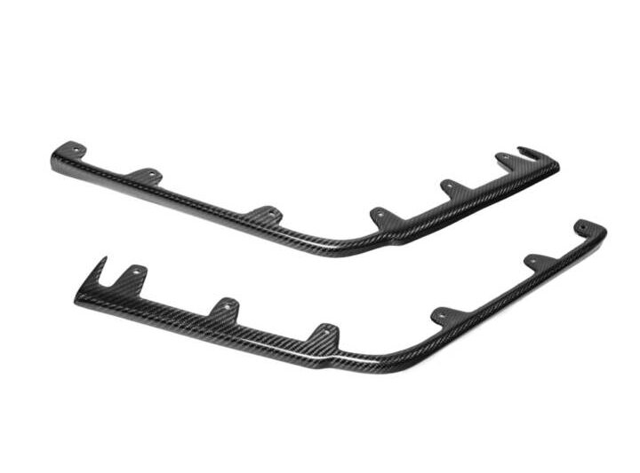 EOS 2009-2015 Cadillac CTS-V Carbon Fiber Front Splitter Lip Corners