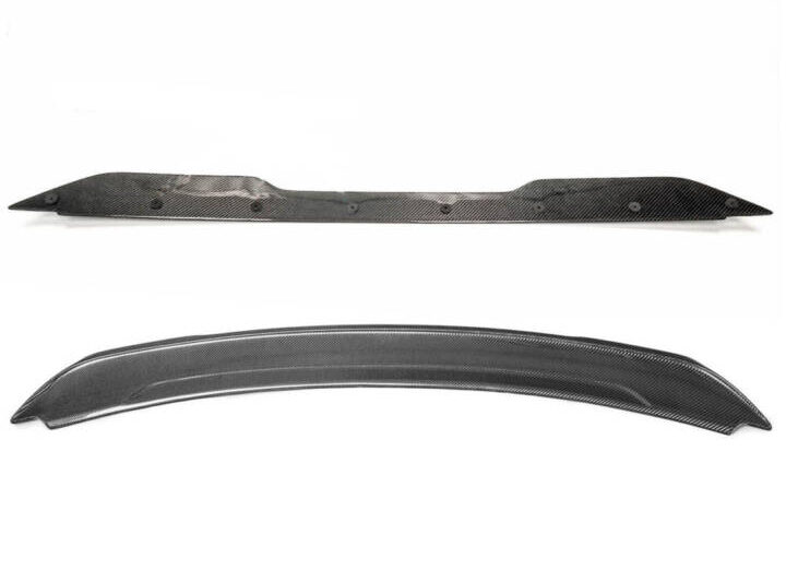 FFP 2015-2023 Ford Mustang Carbon Fiber GT350 Track Pack Style Rear Wing Spoiler & Wickerbill Combo