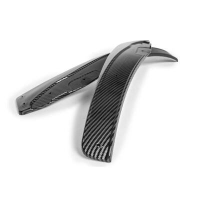 EOS 2005-2013 Chevrolet Corvette C6 | ZR1 Style Hydro-Dipped Carbon Fiber Side Skirt Mud Flaps