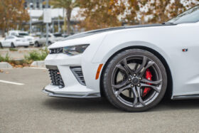EOS 2016-2022 Chevrolet Camaro SS | ZL1 Refresh Hydro-Dipped Carbon Fiber Front Splitter Lip - Image 3