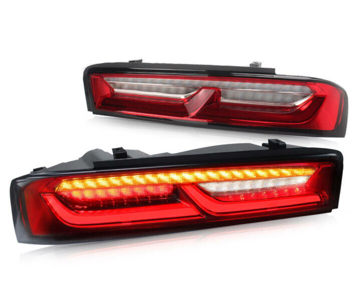 Vland 2016-2018 Chevrolet Camaro LED Sequential Rear Tail Lights with Reverse Lights
