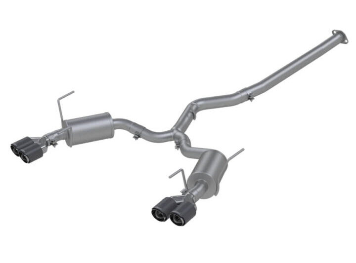 MBRP 2015-2021 Subaru WRX / STI T304 3″ Street Version Cat-Back Exhaust with Carbon Fiber Tips