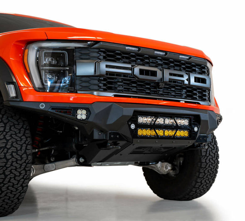 ADD 2021-2024 Ford Raptor Bomber Front Bumper – 20 Inch Lights