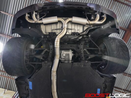 Boostlogic 2009-2021 Nissan GTR 4" Titanium Exhaust