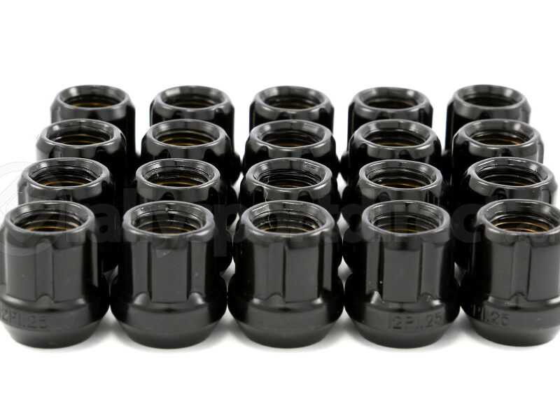 Muteki Black Lug Nuts 12x1.25 Open Ended