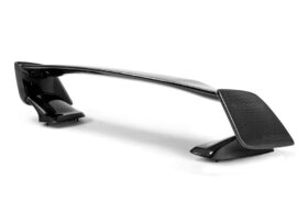 Seibon Carbon Subaru WRX / STI Carbon Fiber S Style Rear Wing Spoiler - Image 2
