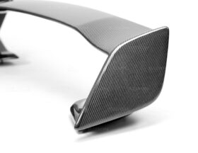 Seibon Carbon Subaru WRX / STI Carbon Fiber S Style Rear Wing Spoiler - Image 5