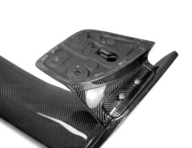 Seibon Carbon Subaru WRX / STI Carbon Fiber S Style Rear Wing Spoiler - Image 7