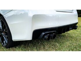 MBRP Subaru WRX / STI 2.5" T304 Dual Split Rear Exit Axle-Back Exhaust with Carbon Fiber Tips - Image 3