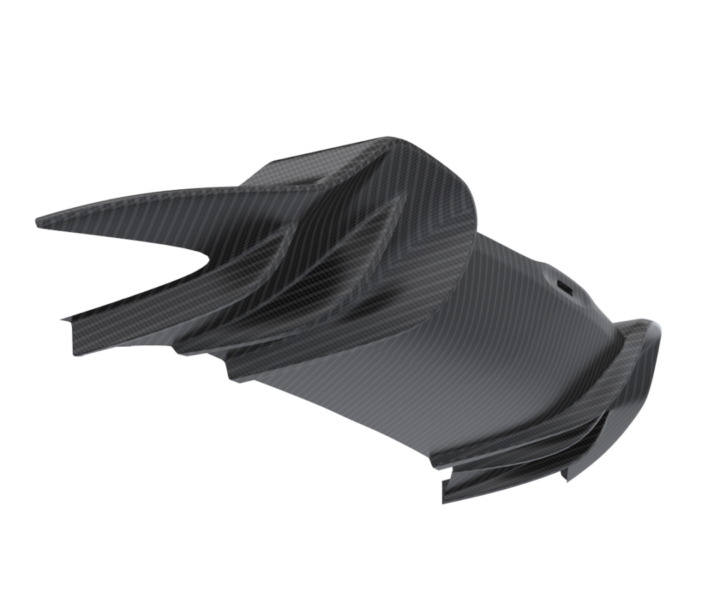 1016 Industries 2015-2020 McLaren 570S Carbon Fiber Rear Diffuser