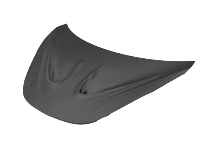 1016 Industries 2015-2020 McLaren 570S Carbon Fiber Race Hood